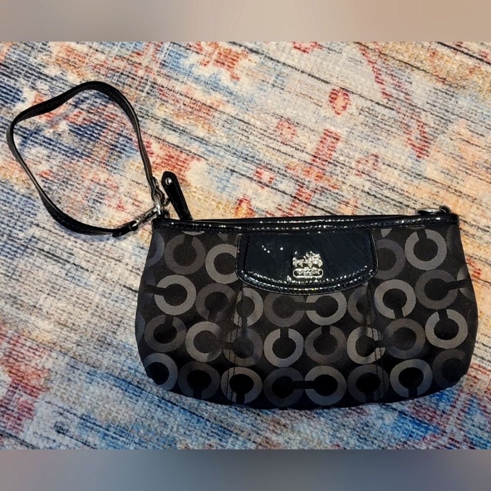 COACH wristlet 10in x 5in